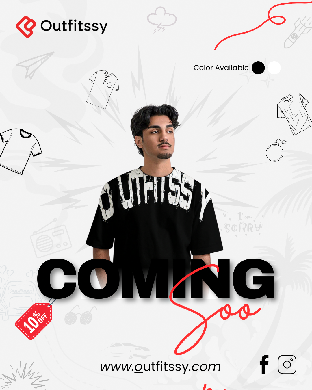 Outfitssy Signature Drop Tees